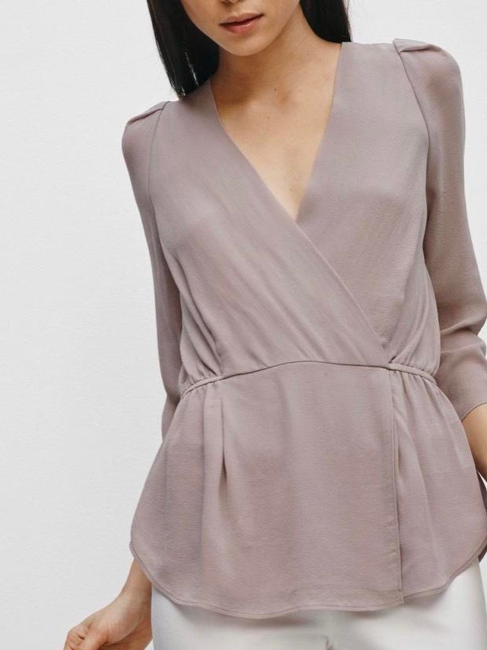 Babaton Alexander Silk Blouse from Aritizia